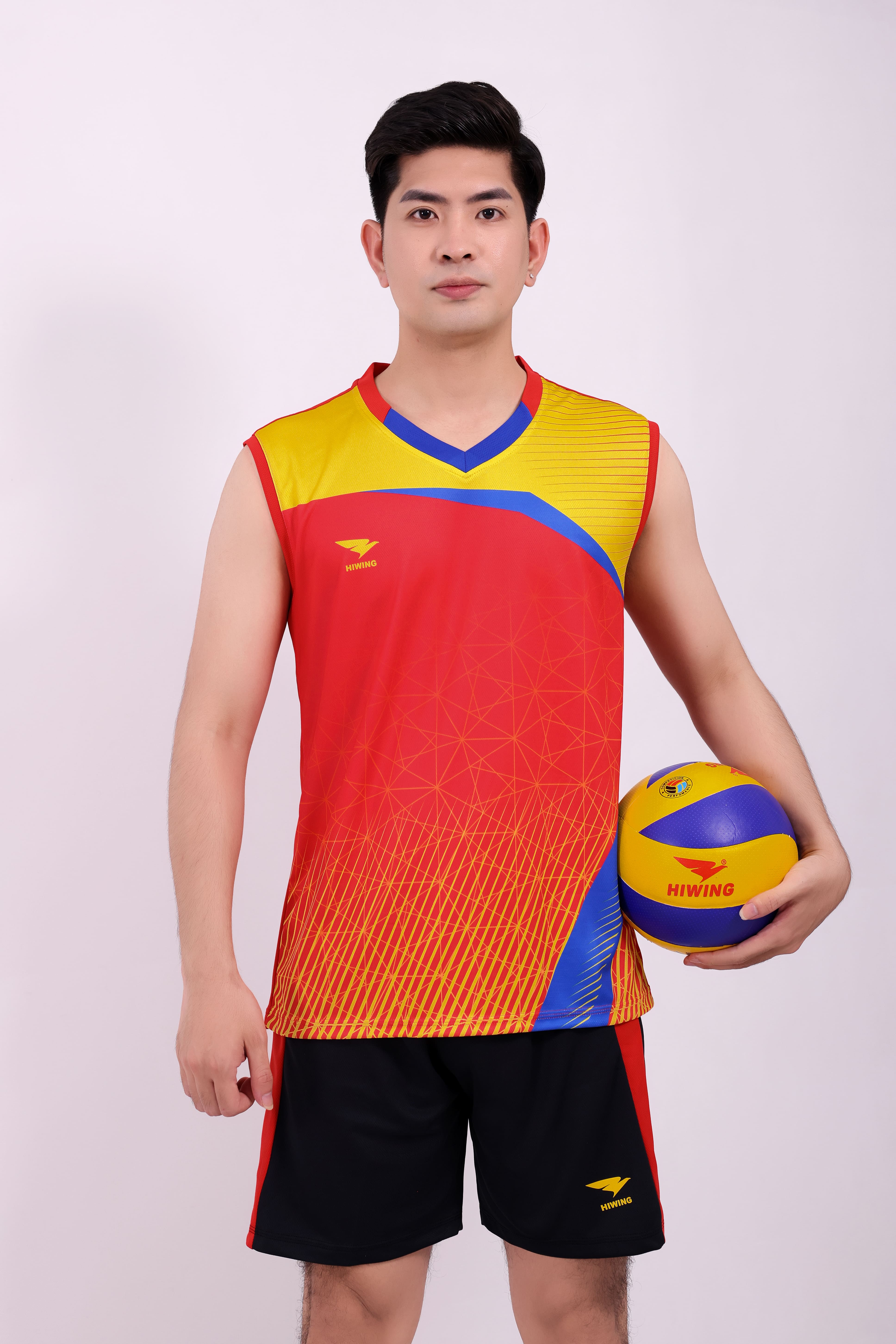 Áo bóng chuyền Nam Hiwing H11 chính hãng - Màu Đỏ